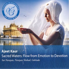Sacred Waters: Flow from Emotion to Devotion - Ajeet Kaur CD